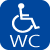 Wheel-chair-accessible Restroom